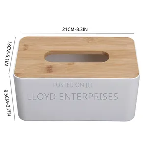 Bamboo Cover Serviet Holder