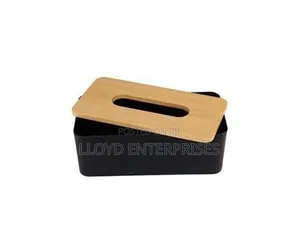Bamboo Cover Serviet Holder