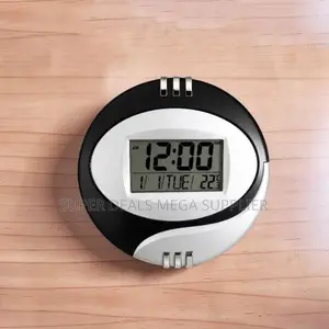 Calendar Display Modern Kadio Table Wall Mount Digital Clock