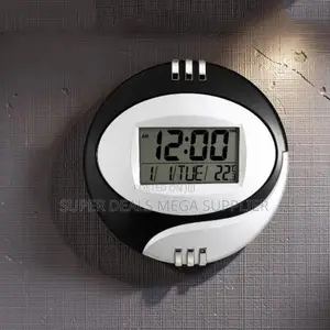Calendar Display Modern Kadio Table Wall Mount Digital Clock
