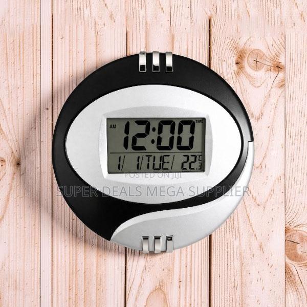 Calendar Display Stylish Kadio Table Wall Mount Digital Clock - main view