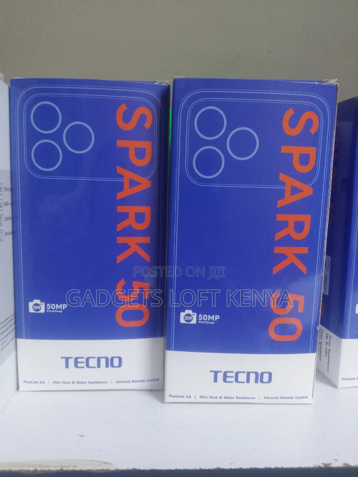 New Tecno Spark 50 128 GB Blue