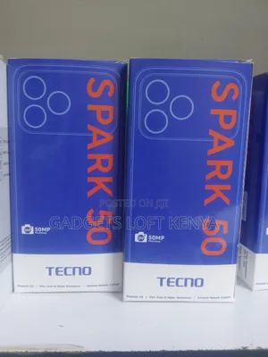 New Tecno Spark 50 128 GB Blue