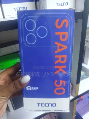 New Tecno Spark 50 128 GB Blue