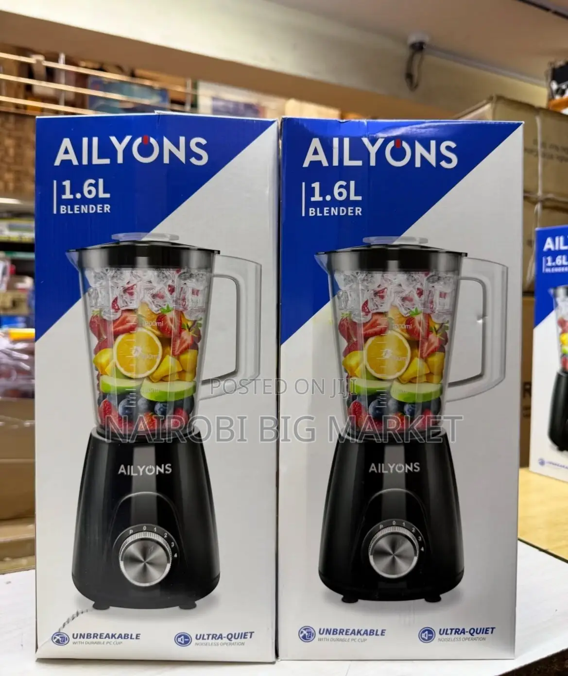 2 in 1 Ailyons Blender 1.6l