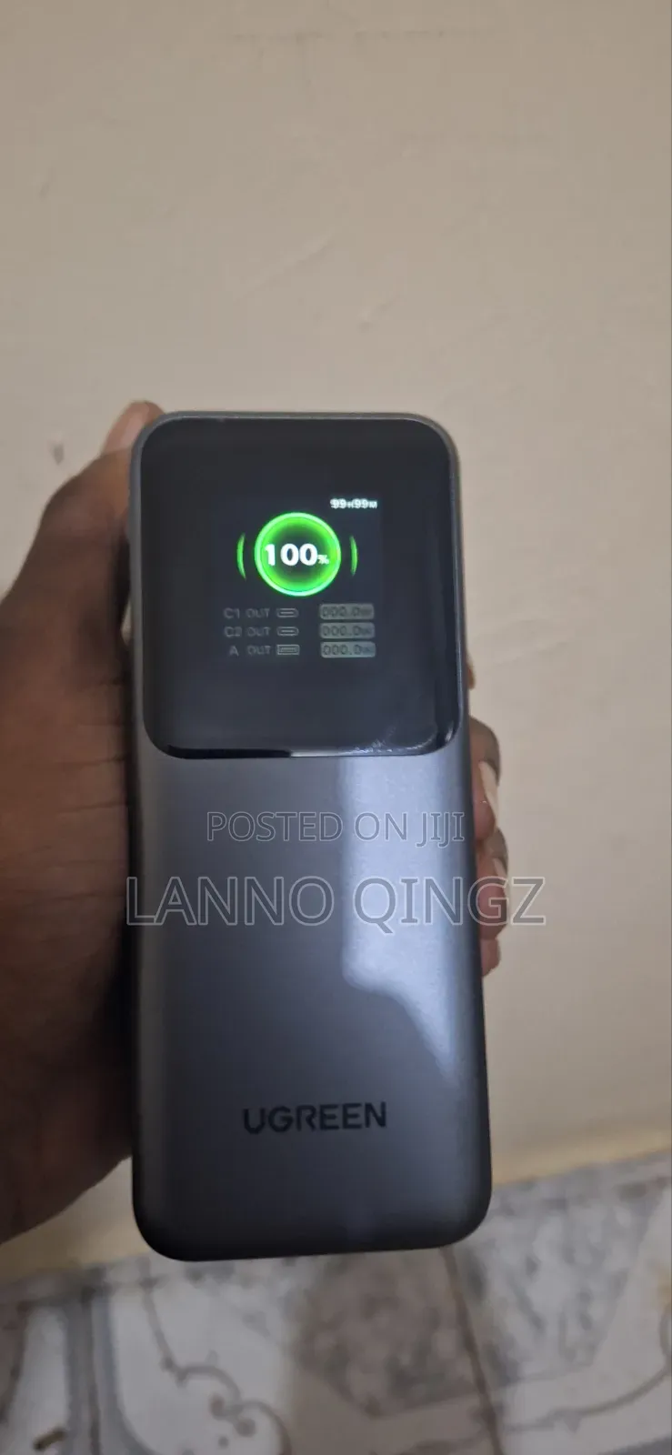 Ugreen Nexode Power Bank Pb721 (20000mah, 130w, Smart Digital Display)