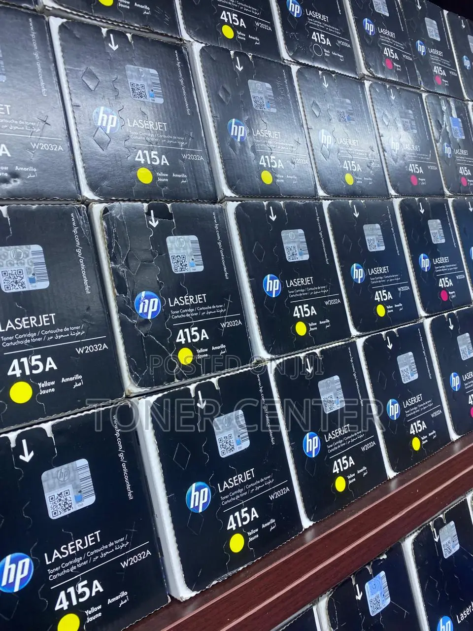 Authentic Hp 415a Yellow Oem Toner Cartridge (W2032a)