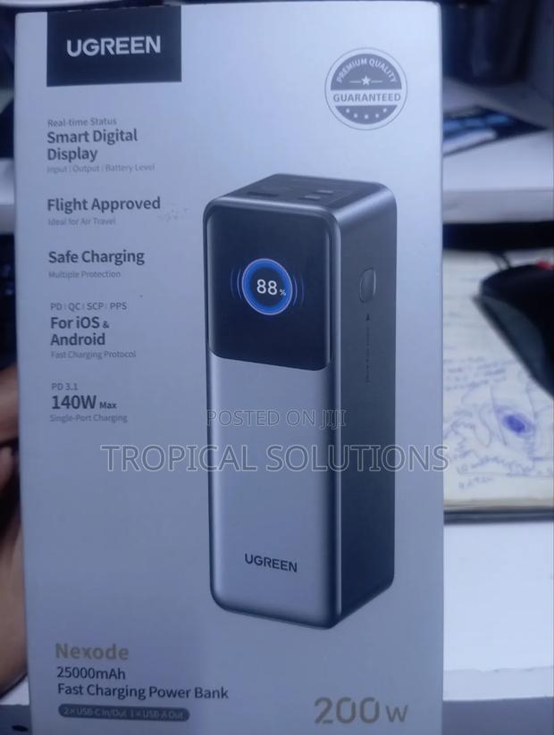 Ugreen 25000mah 200w Fast Charging Power Bank 200w - main view