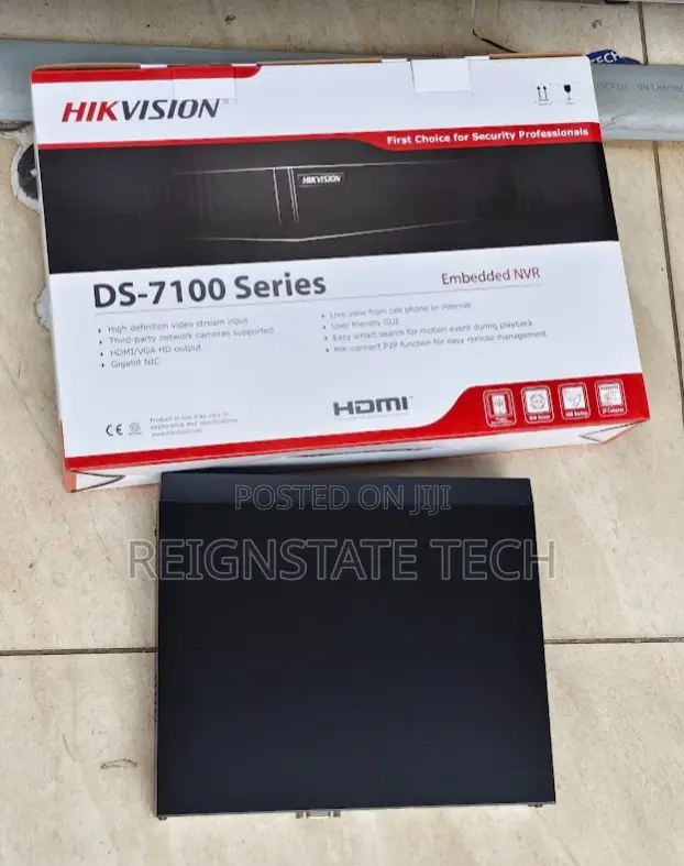 Hikvision Ds-7108ni--8p 8 Channel Poe NVR Recorder