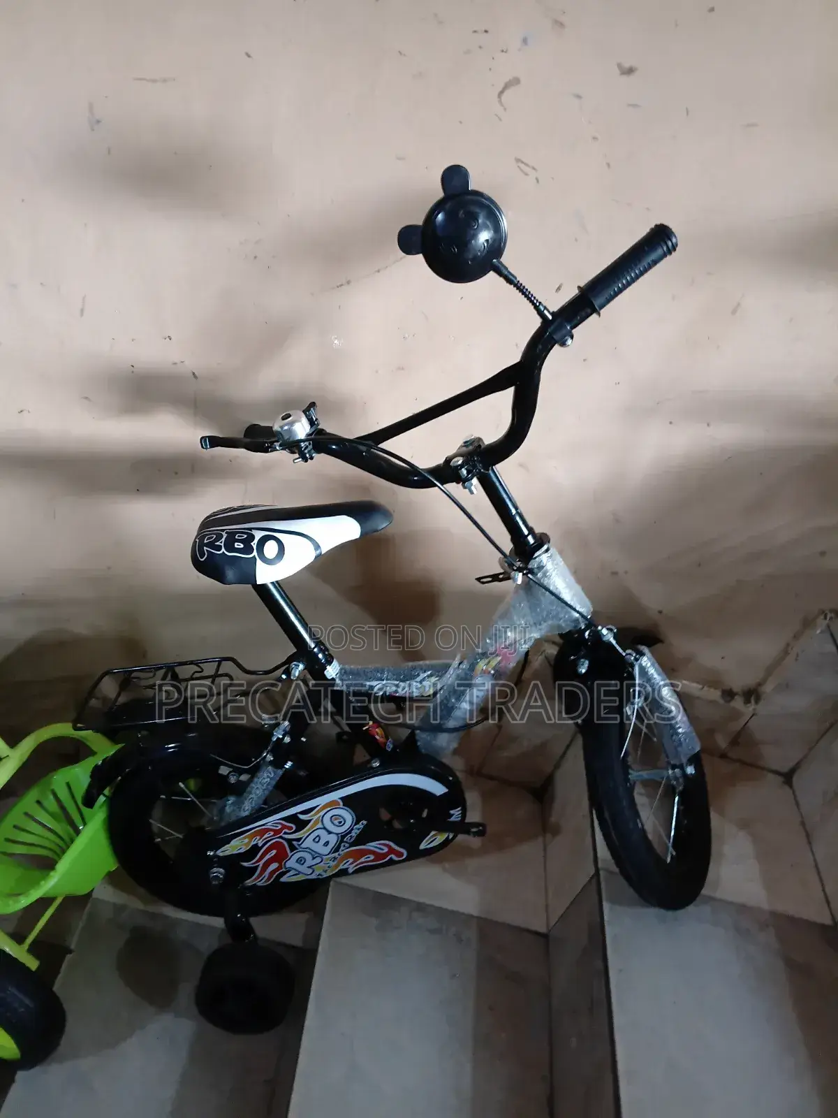 12 Inch Children's Bicycle With Bell Carrier