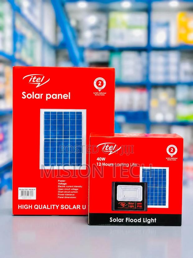 Itel 40w Solar Floodlights * 