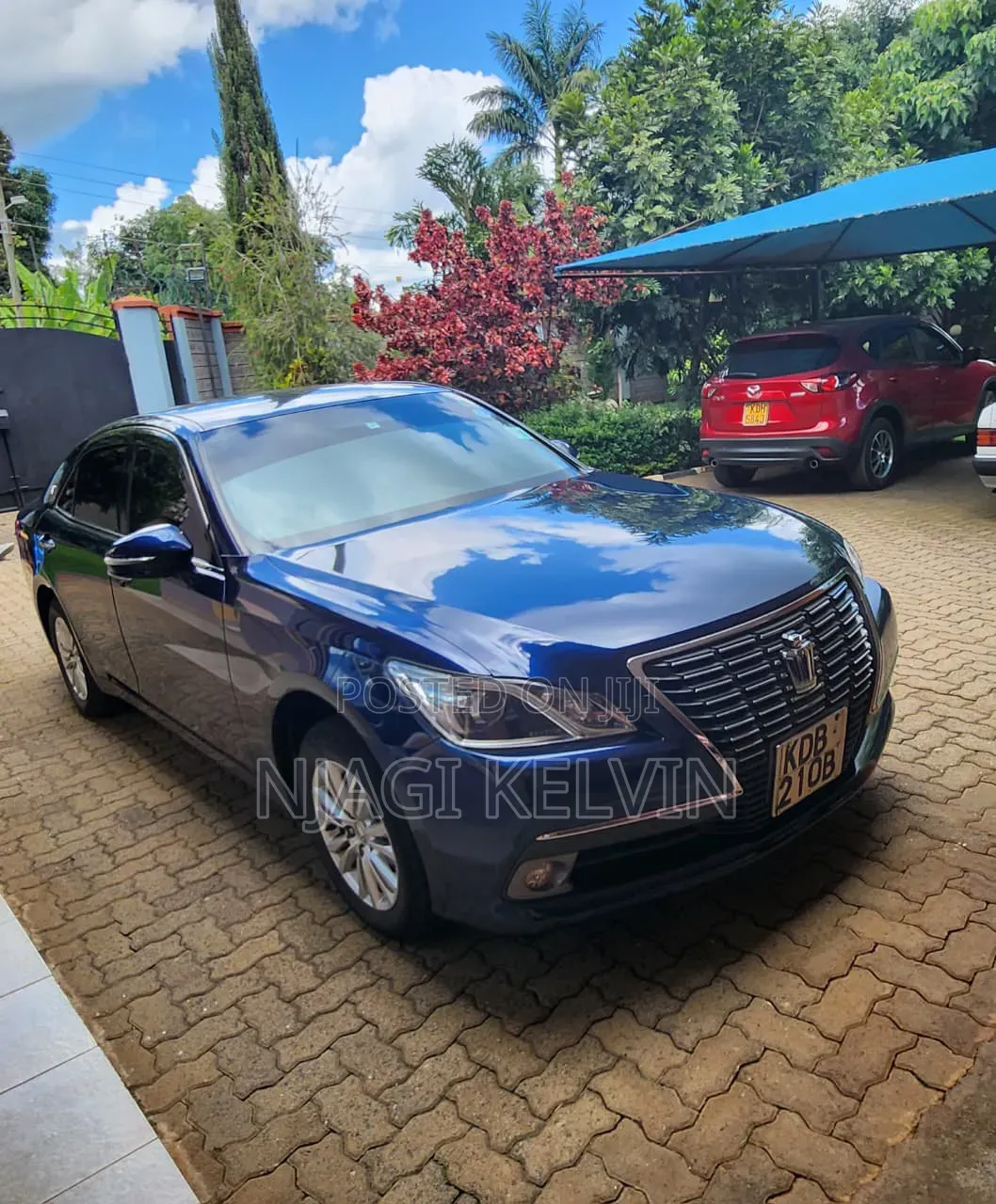 Toyota Crown 2014 Blue
