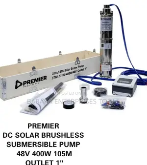 48v 400w 105m Premier Solar Pump-Heav-Duty