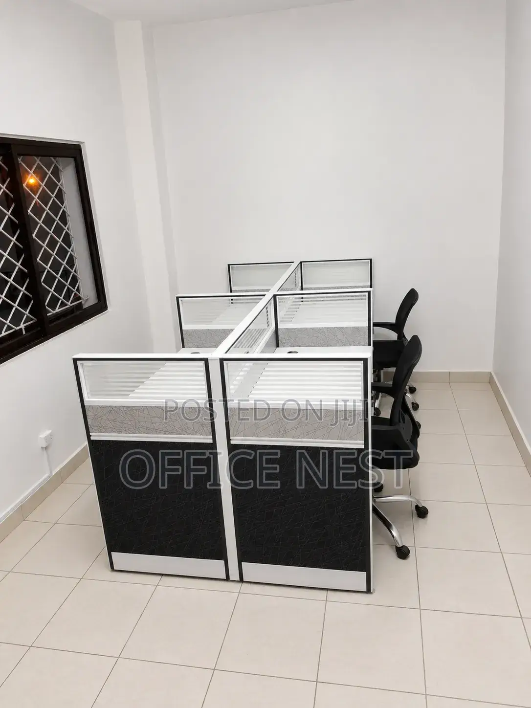 Office Cubicle Workstation for 4