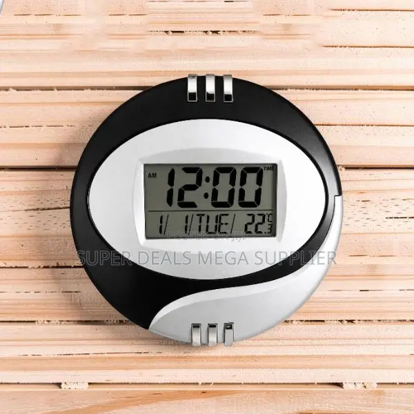 Kitchen Rooms Stylish Kadio Table Wall Mount Digital Clock