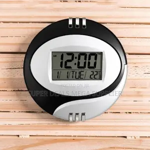 Kitchen Rooms Stylish Kadio Table Wall Mount Digital Clock