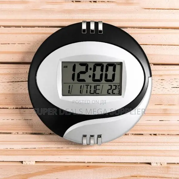 Kitchen Rooms Stylish Kadio Table Wall Mount Digital Clock