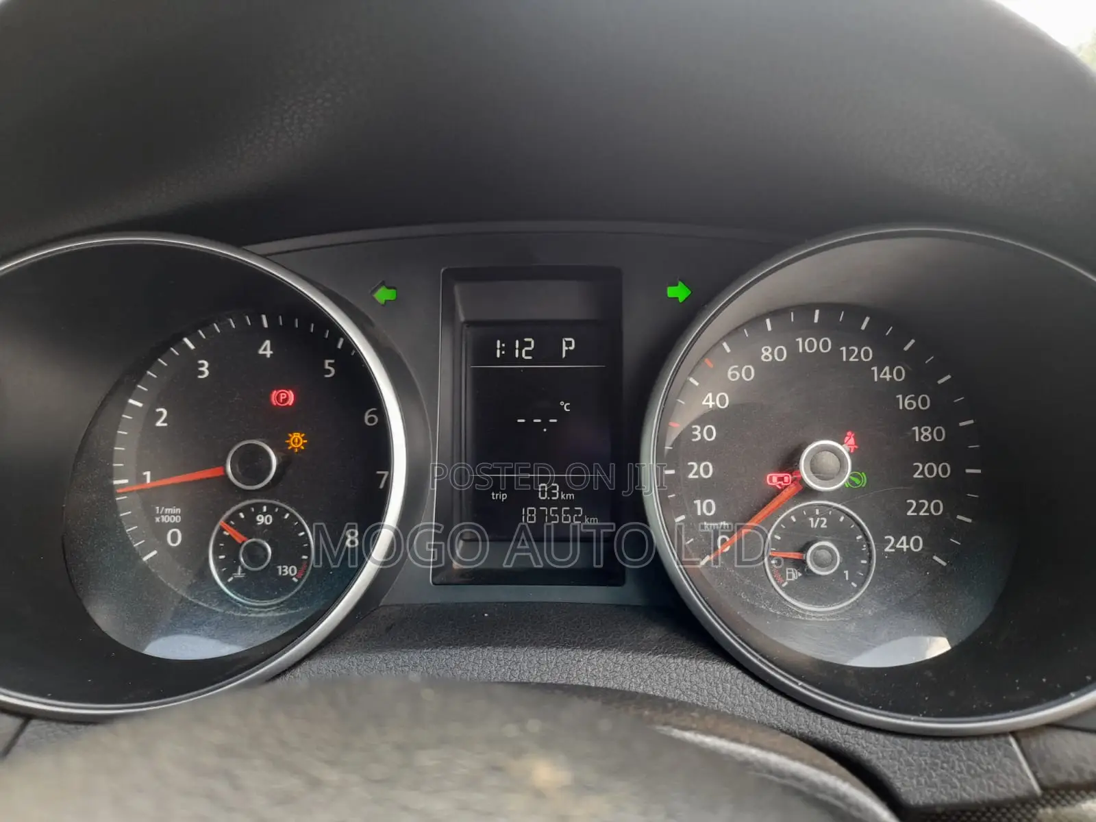Volkswagen Golf 2011 Blue