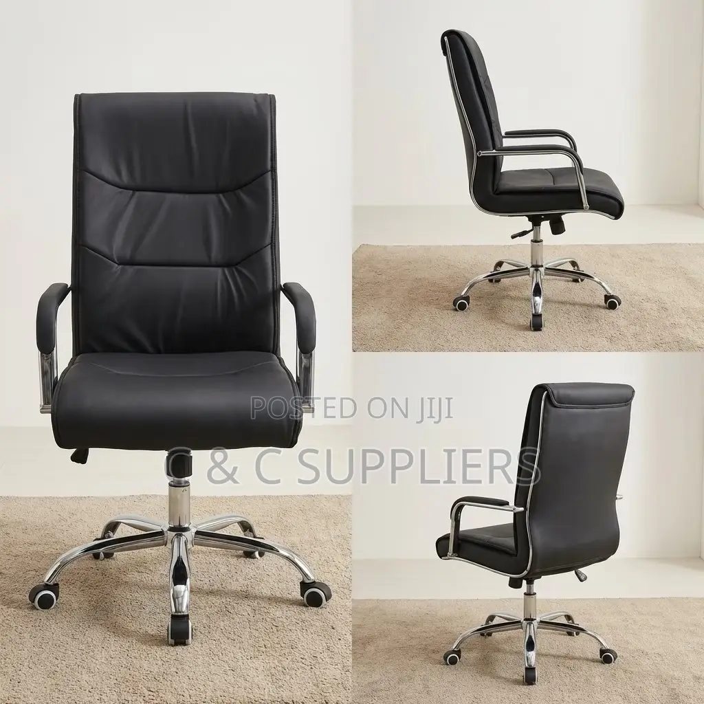 Swivel Leather Chair