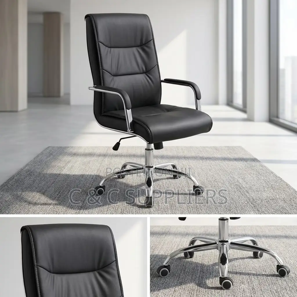 Swivel Leather Chair