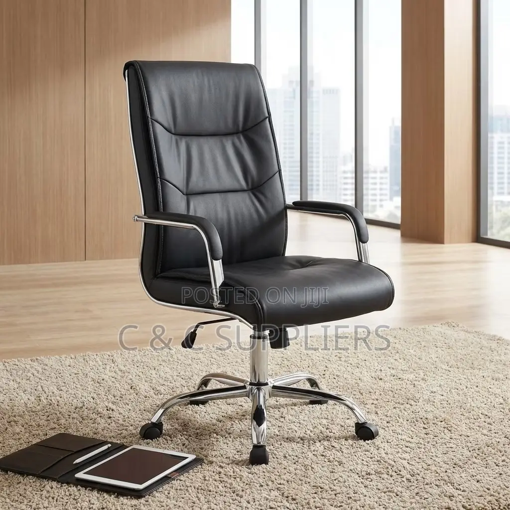 Swivel Leather Chair