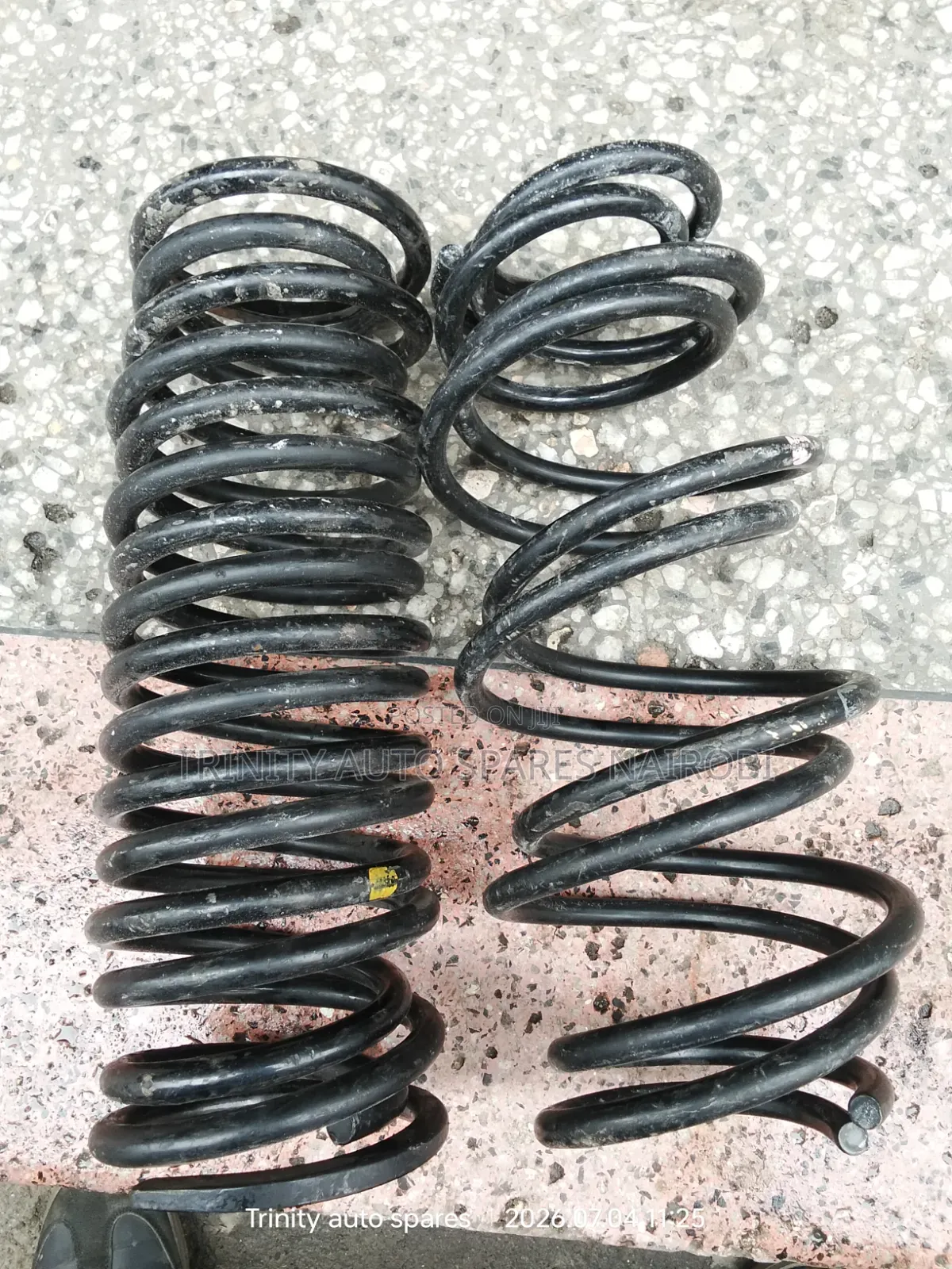 Original Ex Japan Toyota Raum Front and Rear Heavy Duty Coil Springs