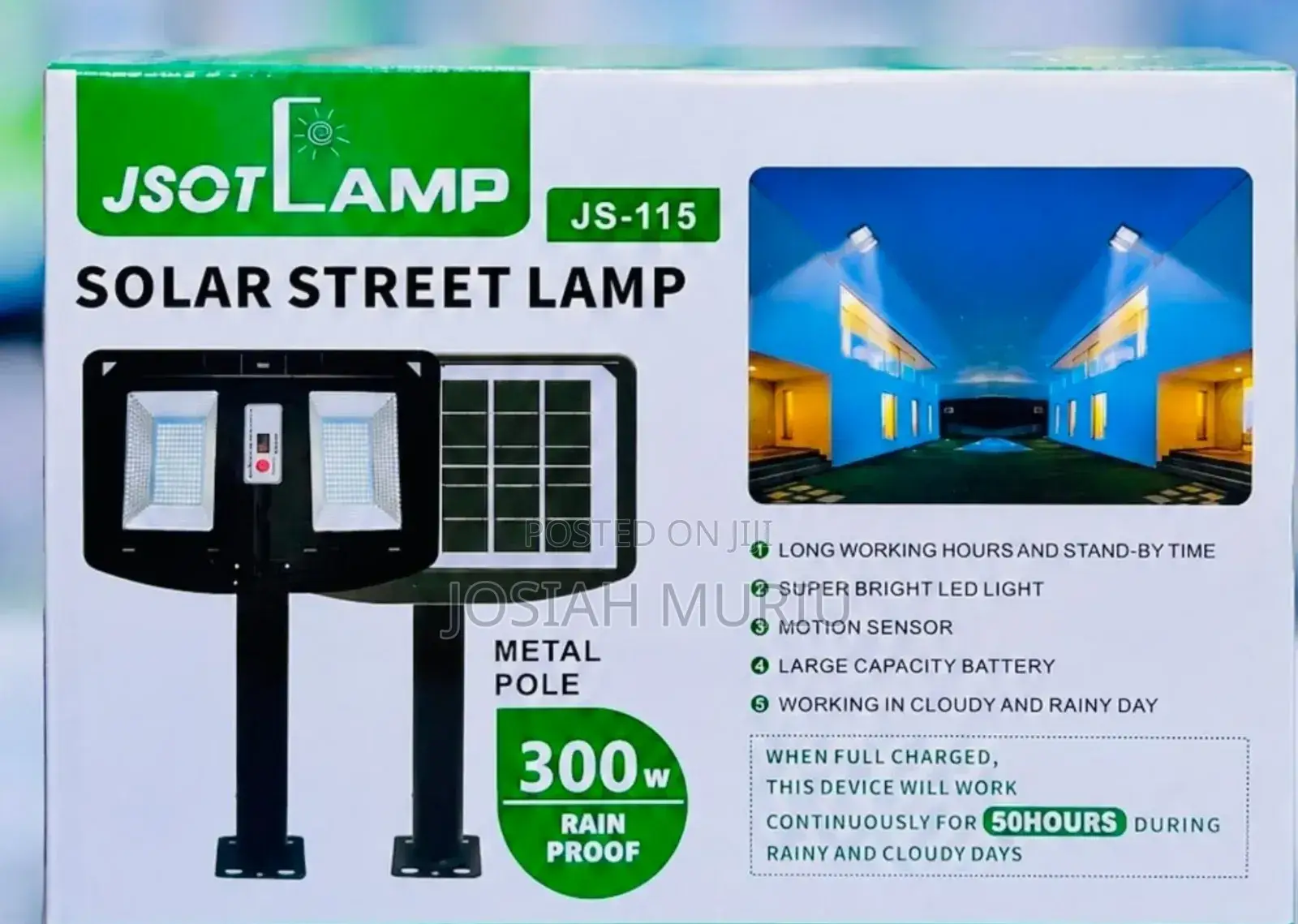300watts Solar Street Light