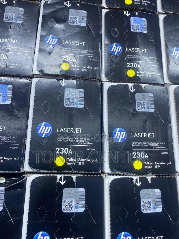 Original Hp 230a Yellow Toner W2302a Premium Print Cartridge