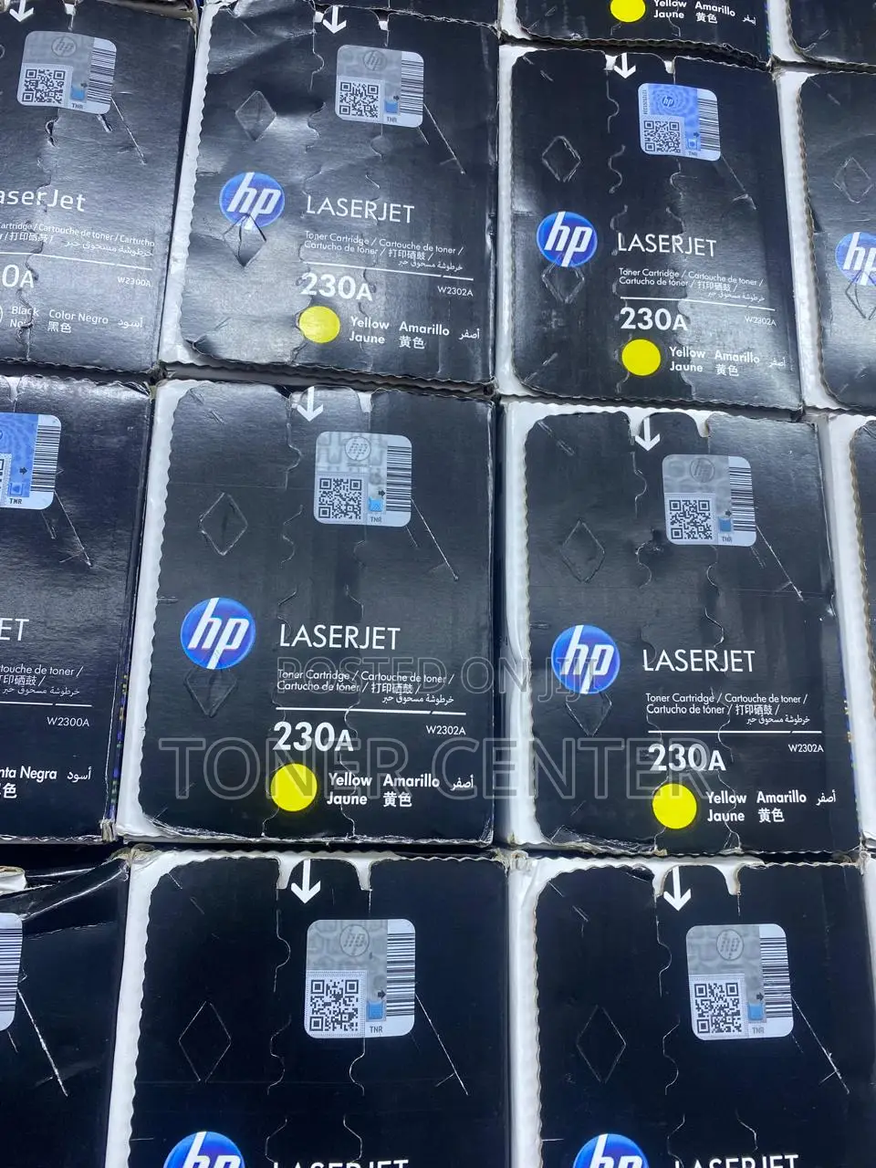 Original Hp 230a Yellow Toner W2302a Premium Print Cartridge