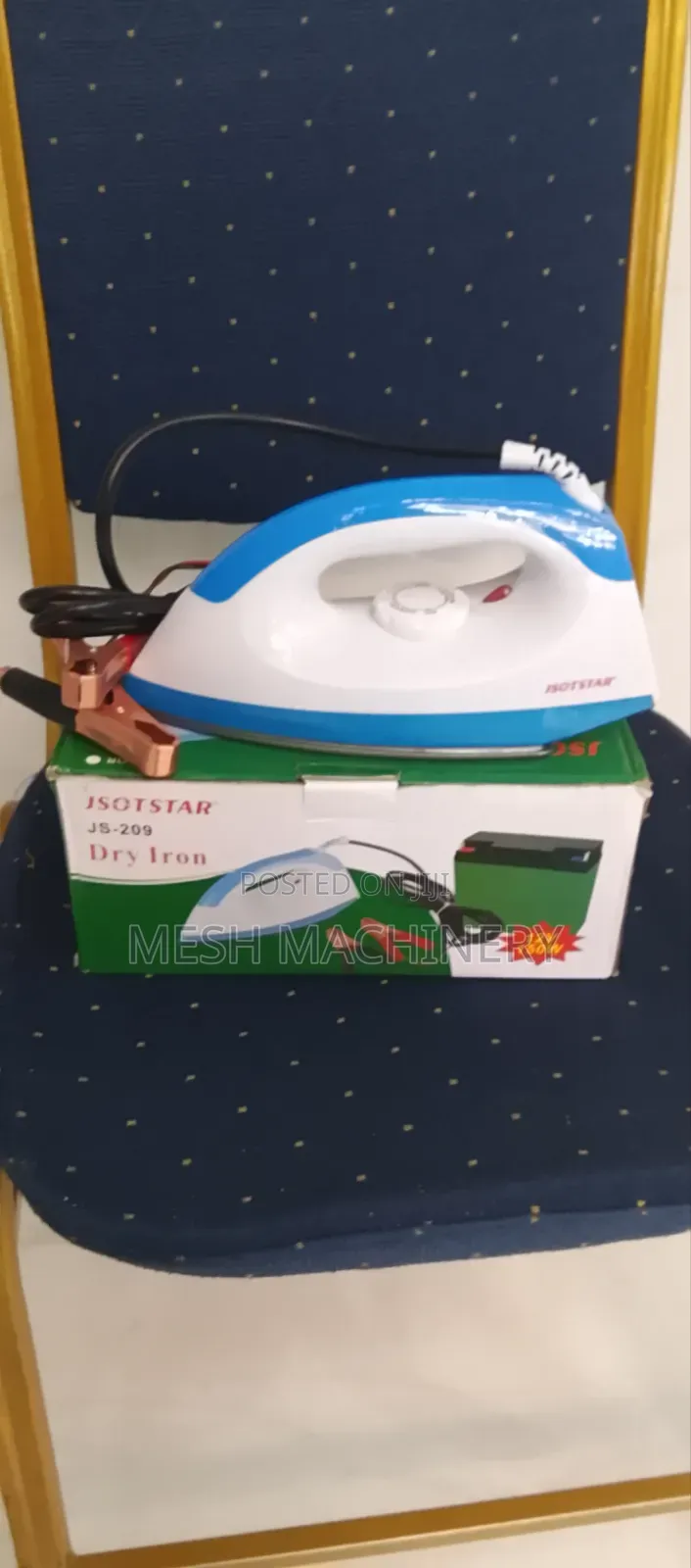 Js12v 150w Dry Iron Box(Dc Iron)