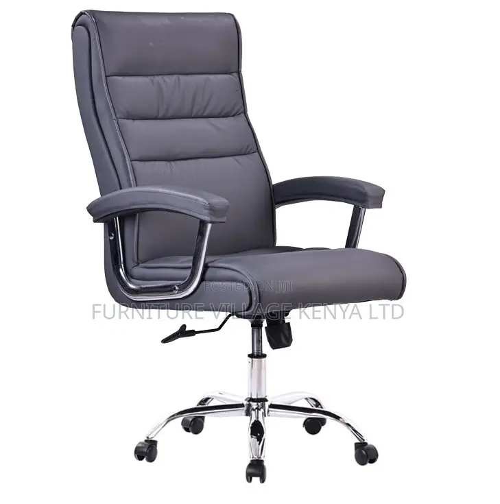 Swivel Base Leather Office Director Chair