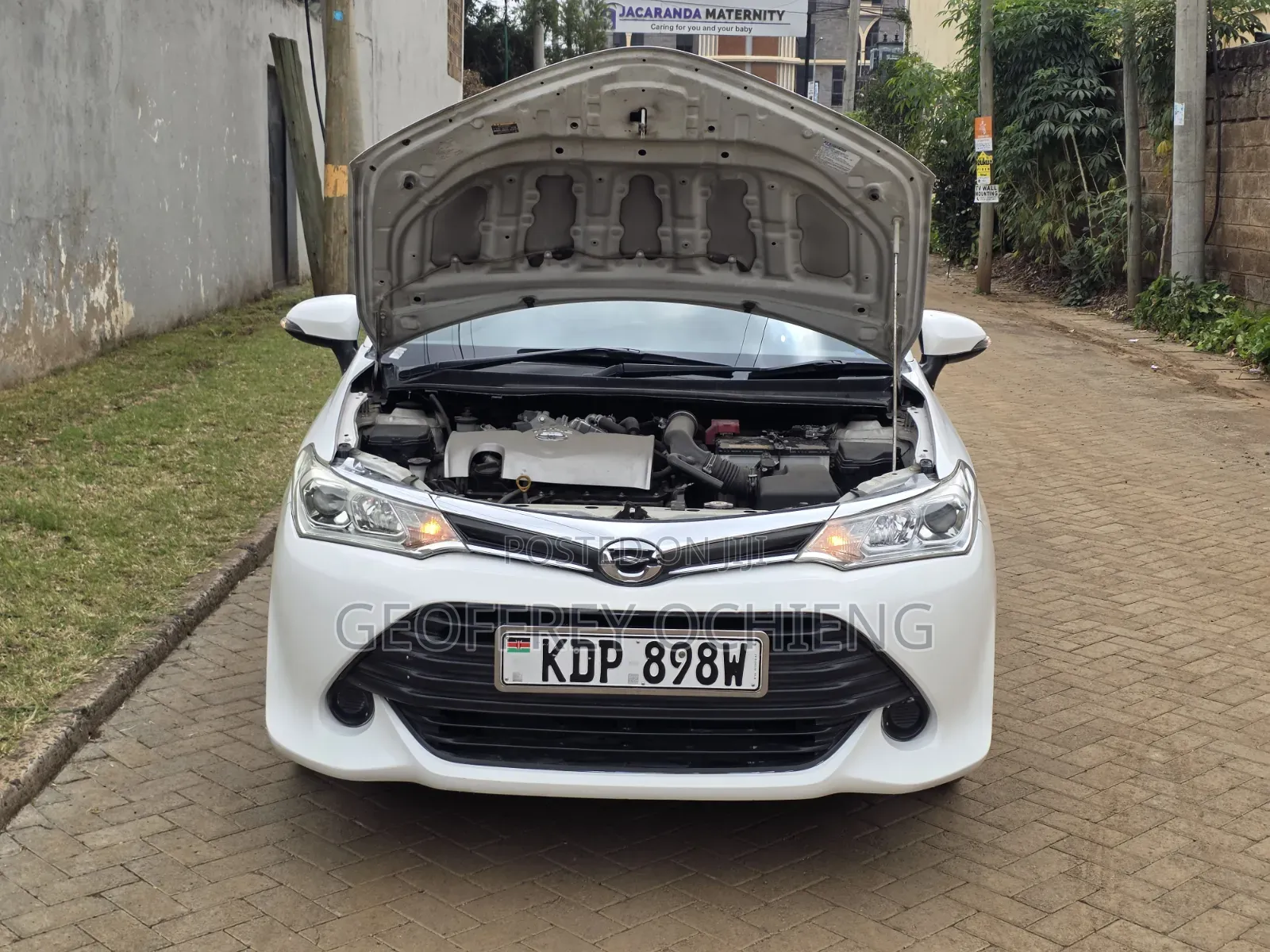 Toyota Axio 2017 White