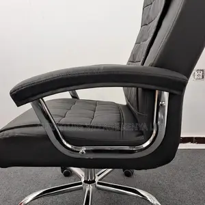 Swivel Base Leather Office Director Chair