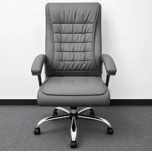 Swivel Base Leather Office Director Chair