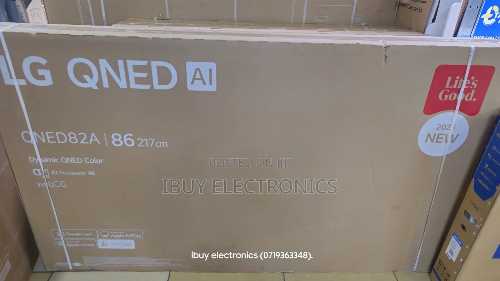 Lg 86 Inches Qned82 Smart Webos Tv