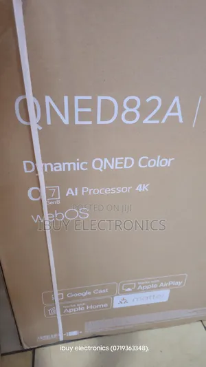 Lg 86 Inches Qned82 Smart Webos Tv