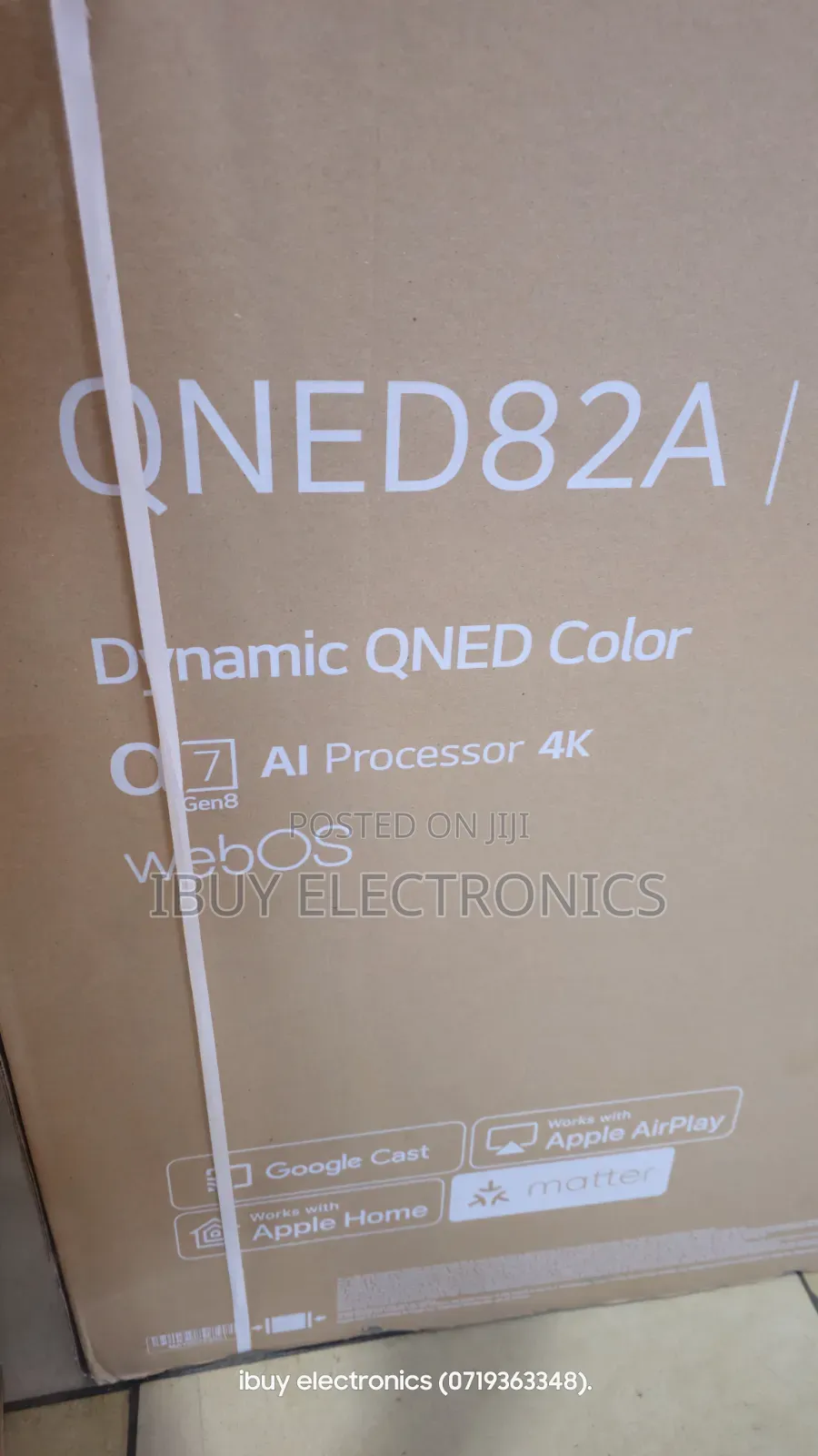 Lg 86 Inches Qned82 Smart Webos Tv