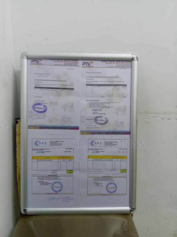 Quick-Change Snapper Frame–Perfect for Offices, Banks,Restaurants (A2) - thumbnail 2