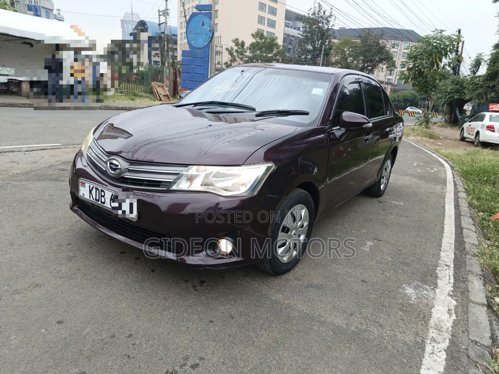 Toyota Axio 2013 Brown
