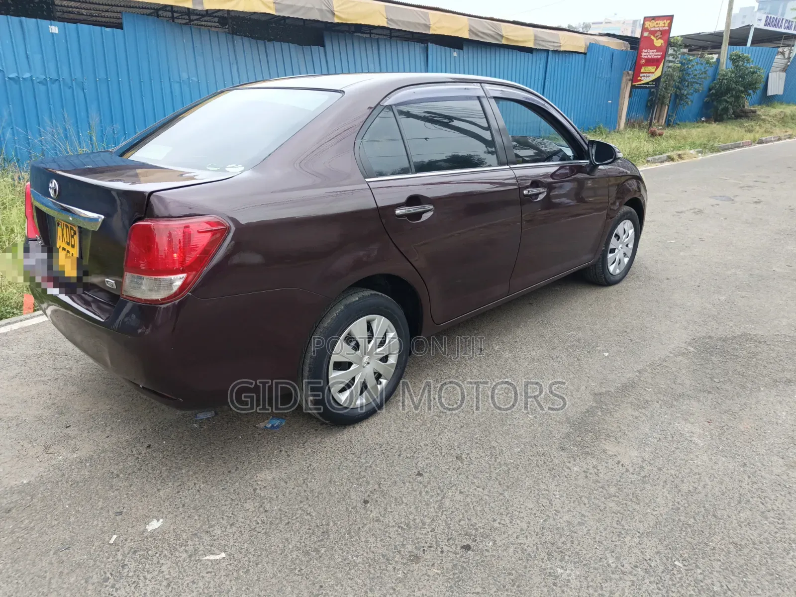 Toyota Axio 2013 Brown