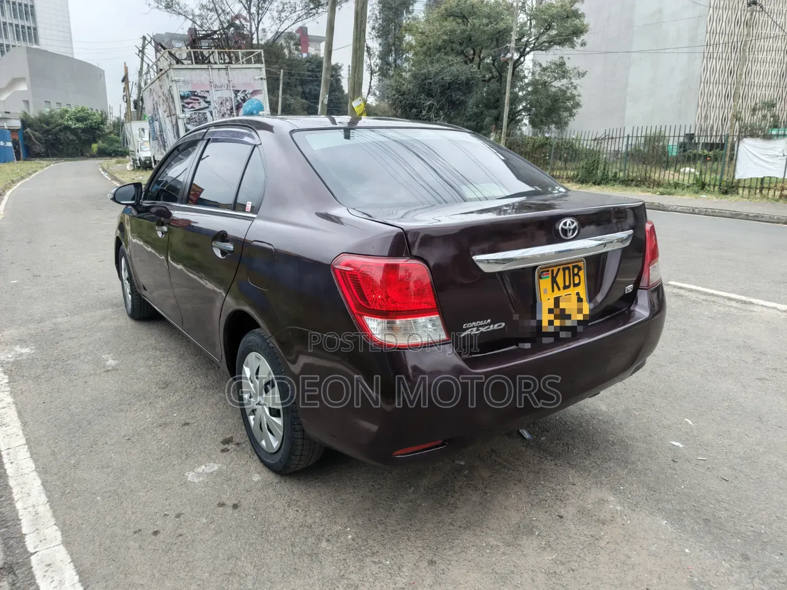Toyota Axio 2013 Brown
