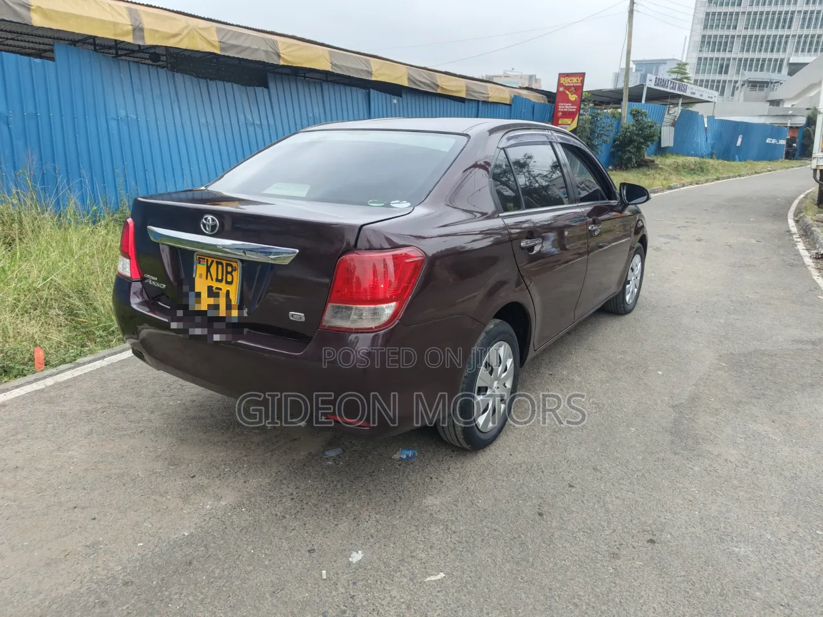 Toyota Axio 2013 Brown