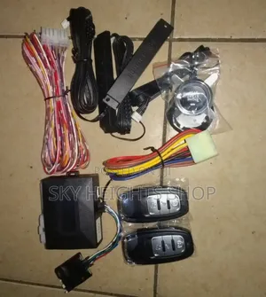 Push to Start Intelligent High Quality Car Alarm System With an App