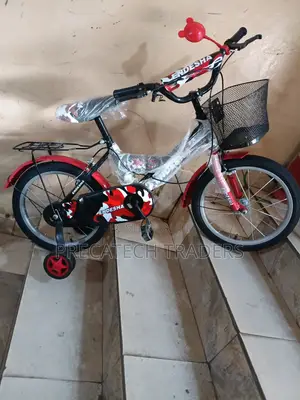 16 Inch Kids Bicycle With Basket Training Wheels