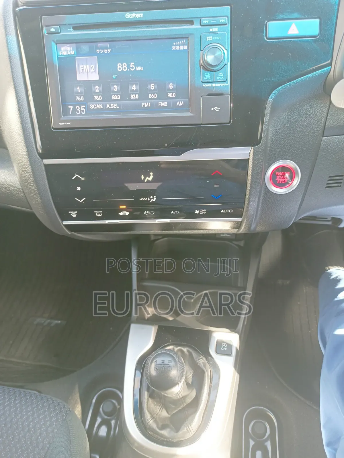 Honda Fit 2019 Blue