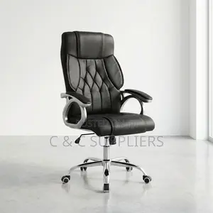 High Back Leather Seat With Armrest