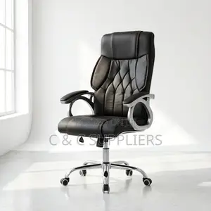 High Back Leather Seat With Armrest