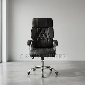 High Back Leather Seat With Armrest