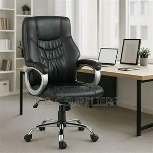 High Back Leather Seat With Armrest