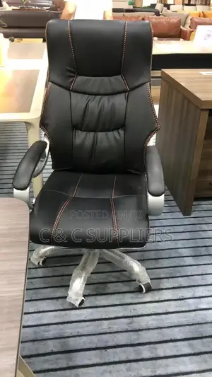 High Back Leather Seat With Armrest